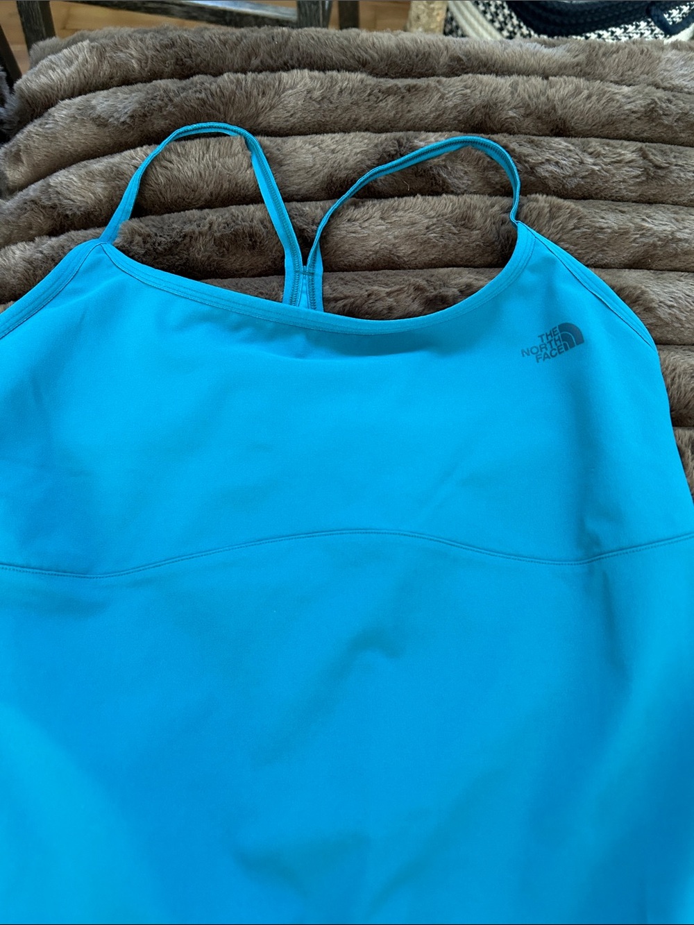 The North Face Bright Turquoise Racerback Athletic Dress - Picture 2 of 10